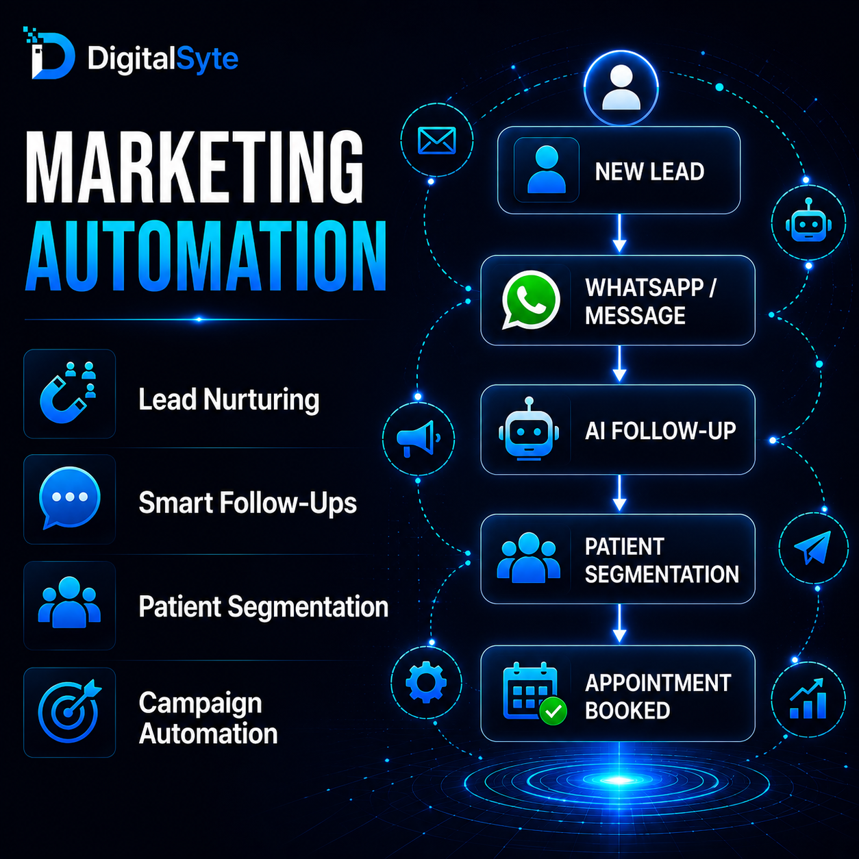 DigitalSyte Marketing Automation for dental and aesthetic clinics