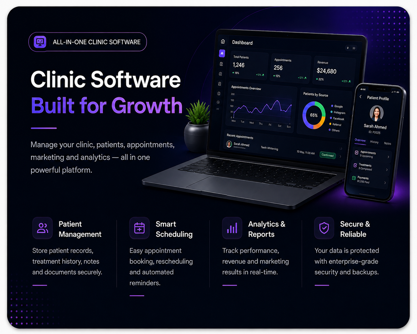 DigitalSyte clinic software for dental and aesthetic clinics